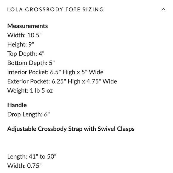 Portland Leather Goods Lola Crossbody Tote in Almond - Picture 8 of 8